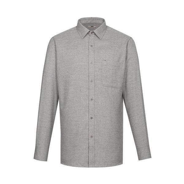 ポリ混紡イージーケアソリッドパターンシャツレギュラーフィット___DLW1SHDL122W1