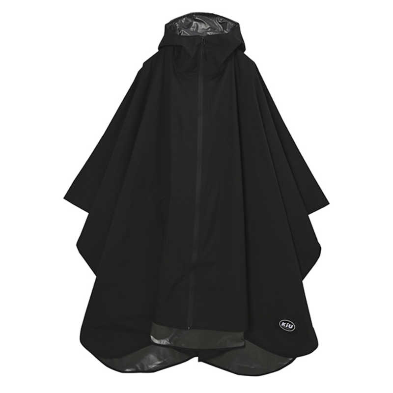 ワールドパーティー　レインポンチョ 2nd KiU ブラック　K405-900