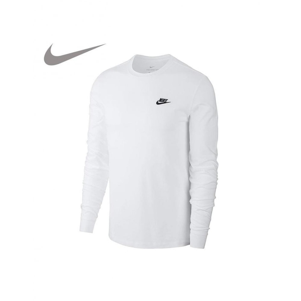 ナイキメンズ NSW クラブロングスリーブ T シャツ AR5193-100
