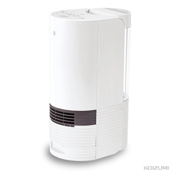 ヒーター 加湿器 セラミックヒーター セラミックファンヒーター 電気 小型 速暖 ファンヒーター 人感センサー 省エネ 足元 おしゃれ KPH-1211/W