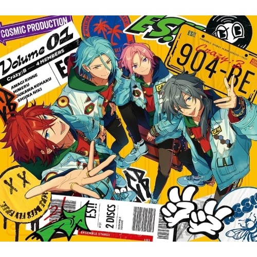 Crazy:B ／ あんさんぶるスターズ!!アルバムシリーズ 『TRIP』 Crazy:B[初回限定.. (CD) FFCG-239