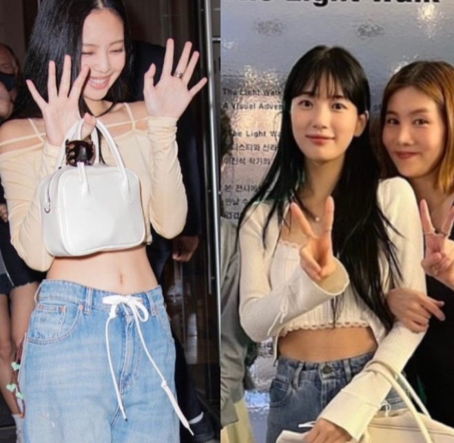 韓国 / BLACKPINKジェニー着用 SQUARE BAG MINI