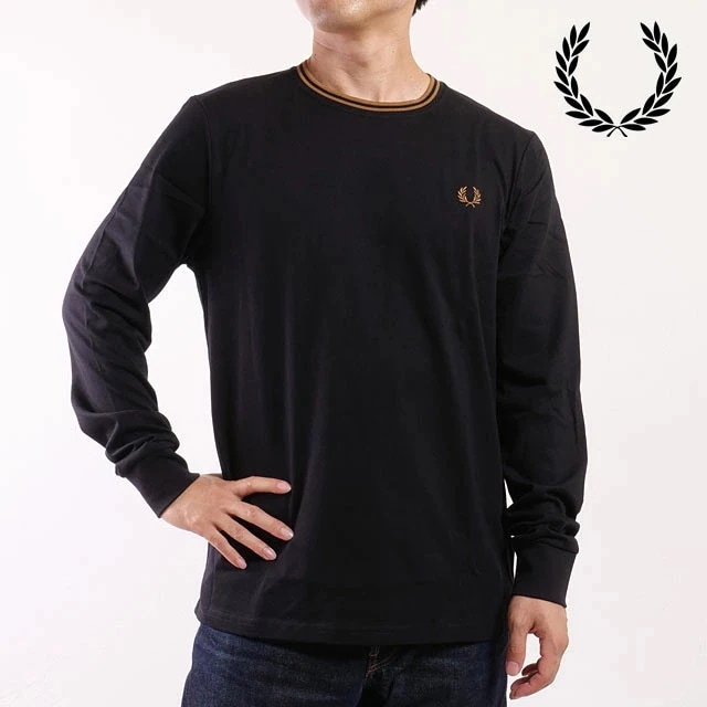 ロングスリーブ ツインティップドTシャツ [M9602-184] LS TWIN TIPPED T-SHIRT メンズ トップス カットソー 長袖 BLACK 正規取扱店