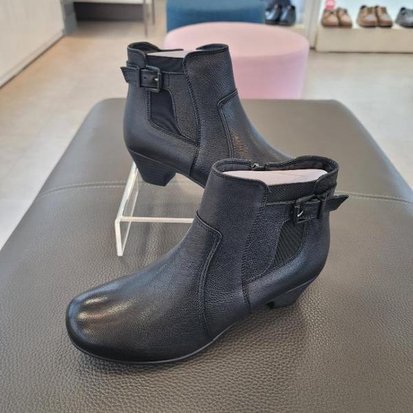 ESQUIRE HC13 アンクルブーツ 女性 軽量 ベーシック アンクルブーツ YAEWBS844 (S44691813)