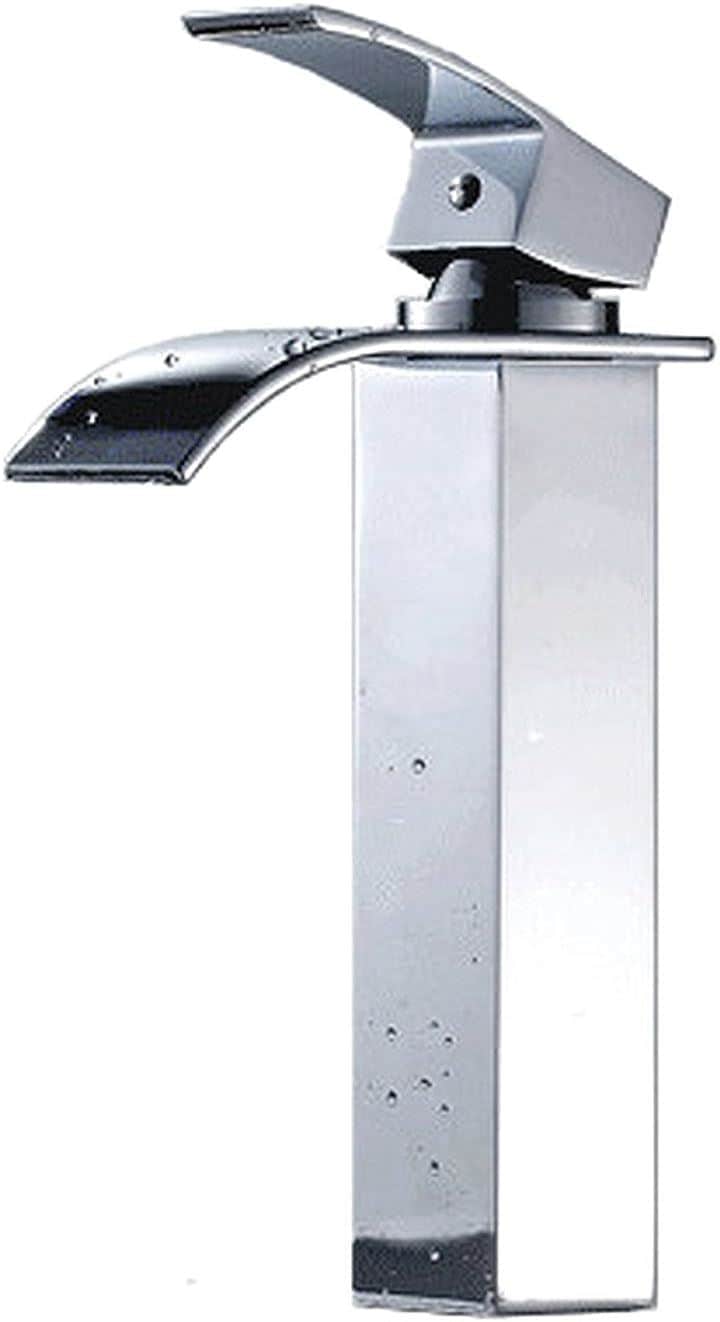 洗面用 滝水流 シングルレバー 混合水栓 手洗いボウル用 立水栓 ロング水栓 洗面台 手洗い鉢 トール水栓 蛇口 SK10 7,776円