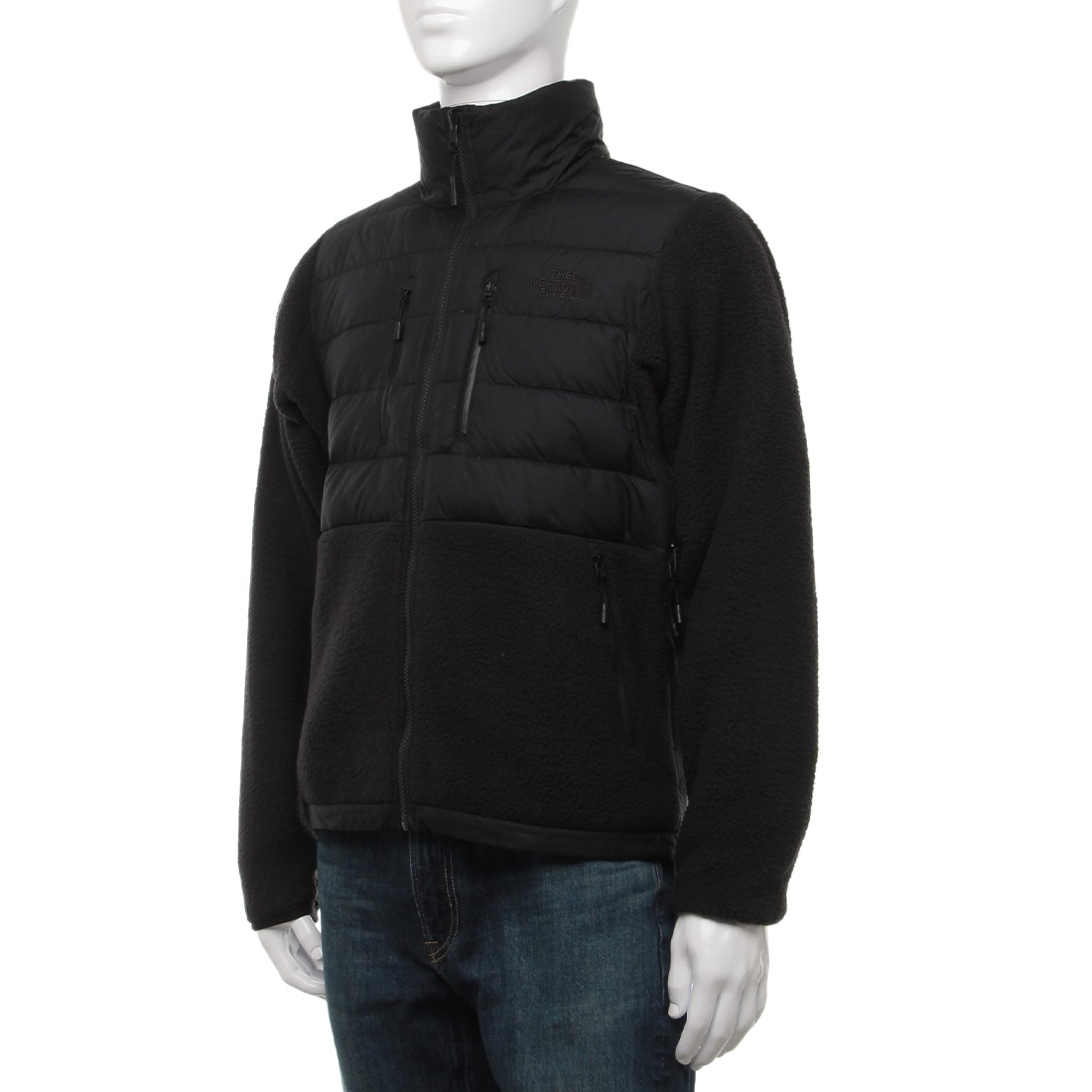 ブルゾン RMST デナリ テック ハイブリッド ジャケット フリース ブラック メンズ THE NORTH FACE NF0A8D0U JK3