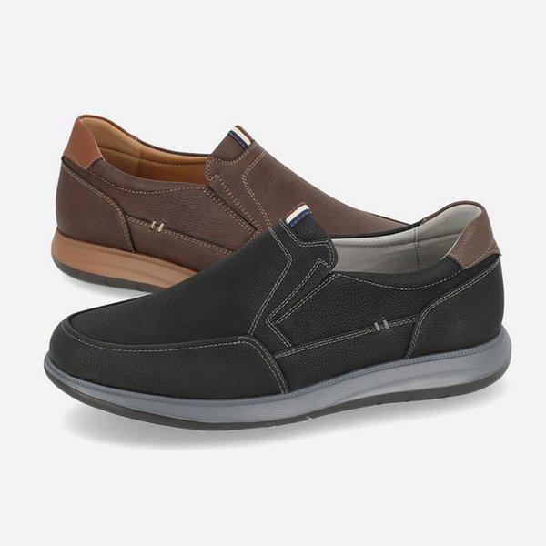 男性ヌバック スリッポン 3.5cm LCMC61U613_YS