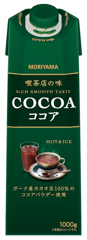 SDKWDH MORIYAMA(モリヤマ) 守山乳業 喫茶店の味ココア 1kg ×6本