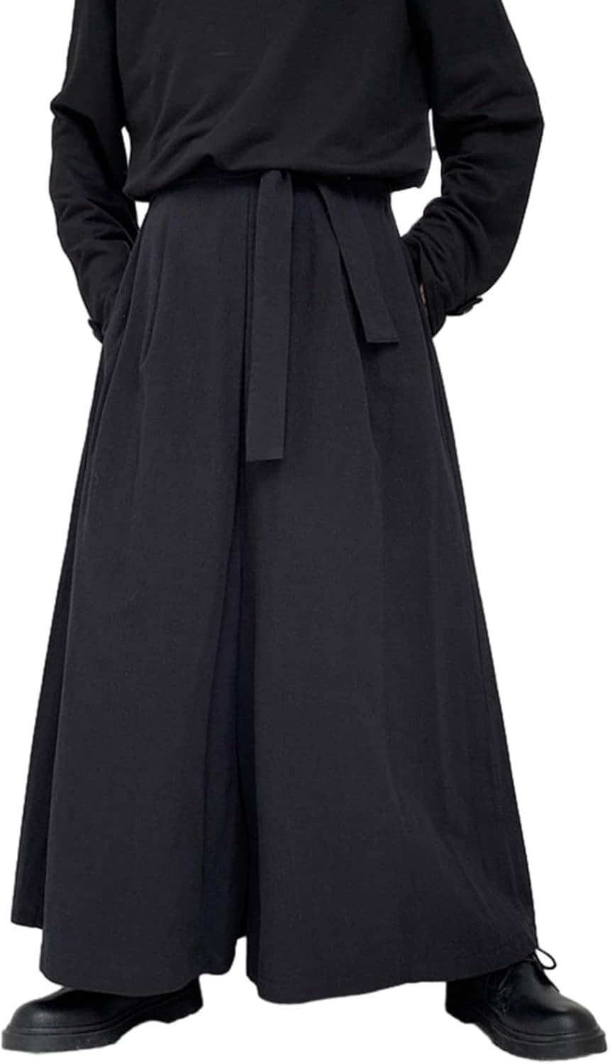 ワイドパンツ メンズ ジョガーパンツ ガウチョパンツ 袴パンツ 原宿 ポリエステル ウエストゴム紐 ロングパンツ トレンド 通気性 カジュアル ダンス 旅行 ヒップホップ ポケット付き 春秋 7,696円