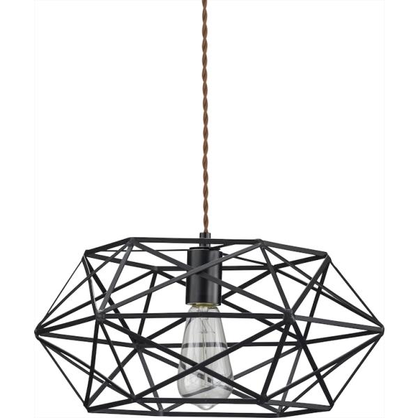 クールでモダンな幾何学模様のペンダントライト 北欧 インダストリアル 照明 デザイン照明 間接照明 リビング ダイニング