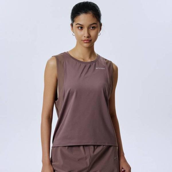 女性クーリングセミクロープスリーブSPJMCNSL253WBRW 710398