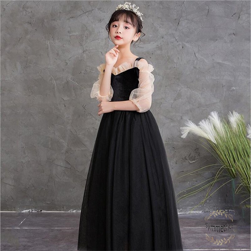 2026新品大人気24 子供ドレス ピアノ発表会 ジュニアドレス ル160 150 140 演奏会 結婚式 キッズ こども コンクール 子供服 女の子 フォーマル 4,223円