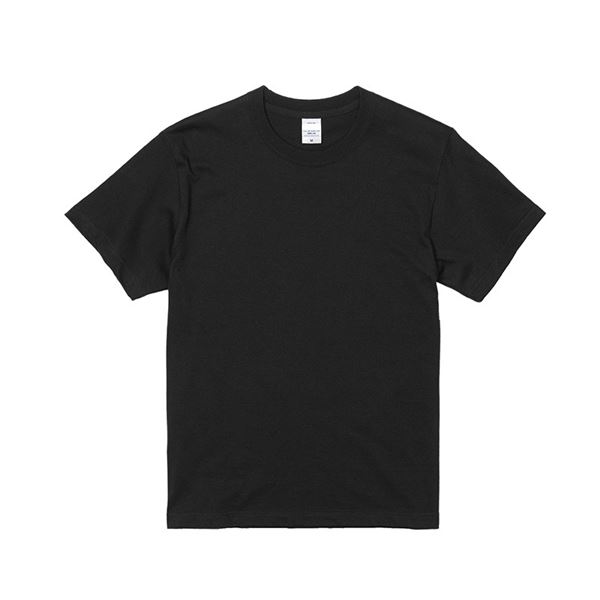 コーマ糸綿100%使用 無地Tシャツ10枚セットブラック M