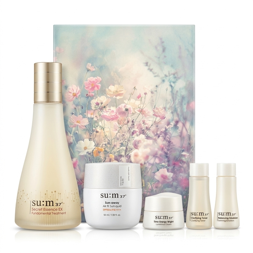 [スム37 ]Secret Essence 230ml/高濃度発酵エッセンス・保湿・エイジングケア/5種/1年に一回/大容量/消費期限2027