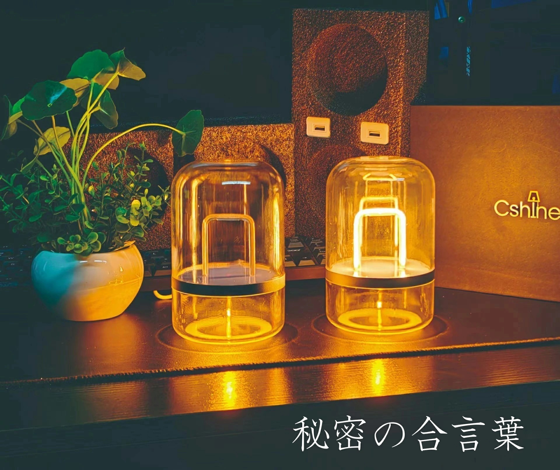 【在庫一掃】クリスマス ラッピング Linked Lamp カップル用ギフト 恋人 モバイルバッテリープレゼント ロマンチック プレゼント ギフト お誕生日 常夜灯 インテリアライト IoT バレンタ