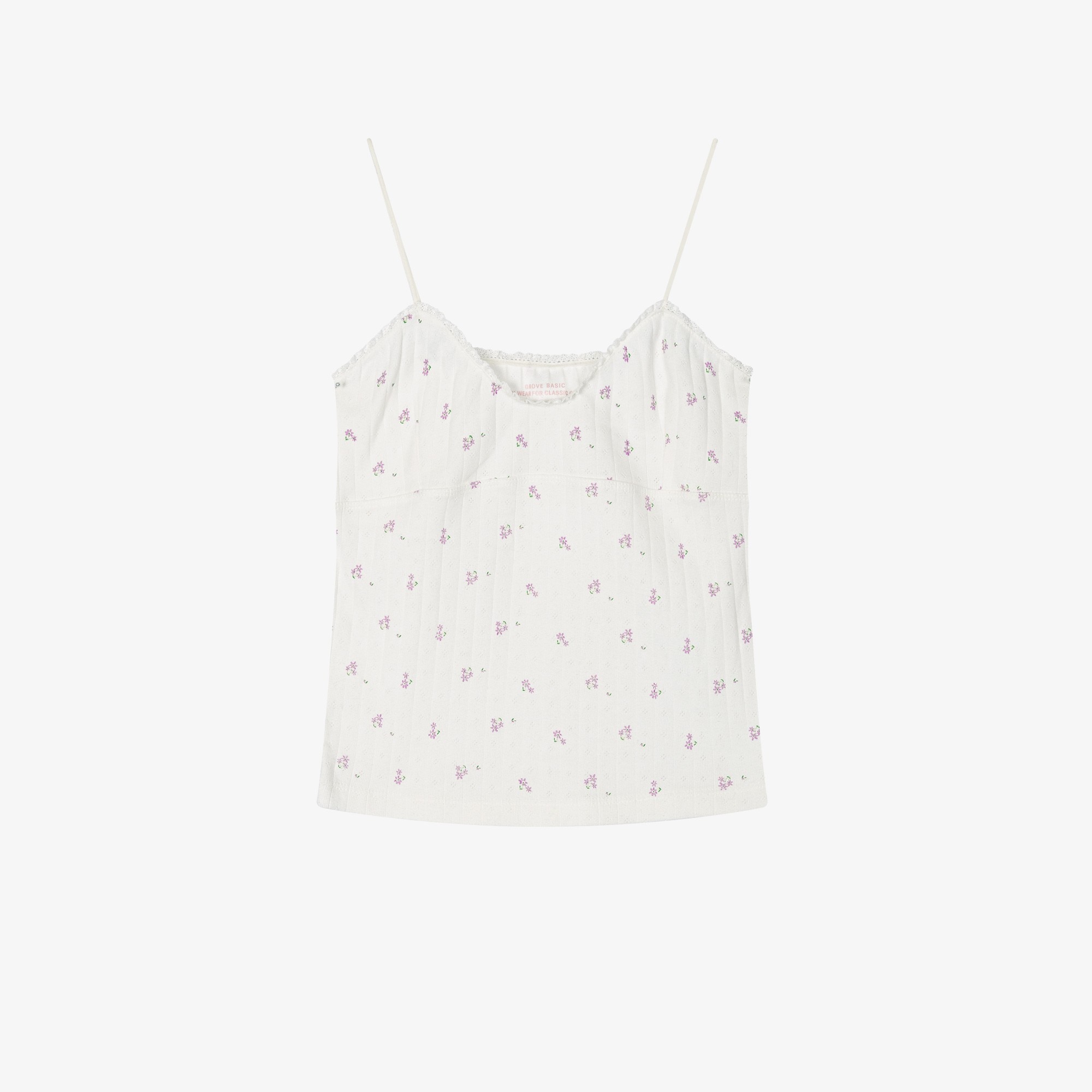 GRVB_Floral Tank Top フラワータンクトップ