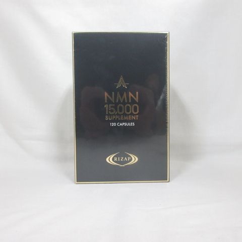 期限2025年9月) RIZAP ライザップ NMN15,000 SUPPLEMENT 120粒