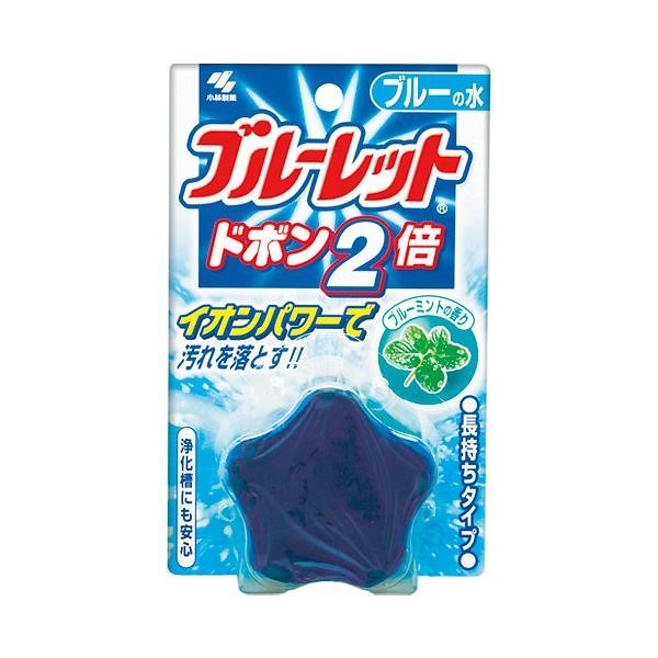 （まとめ） 小林製薬 ブルーレットドボン2倍 ブルーミント[x30セット]