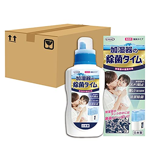 【Amazon.co.jp 限定】【まとめ買い】 加湿器の除菌タイム 液体 除菌剤 500mL×24本 ケース売り