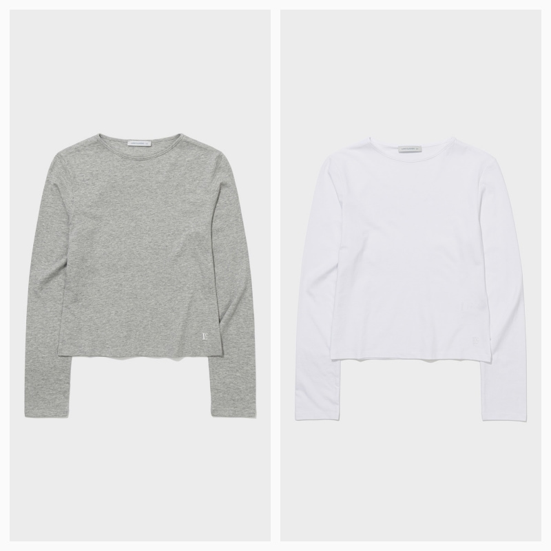 【LOW CLASSIC】26SS Lc LONG-SLEEVE TEE : 2COLORS