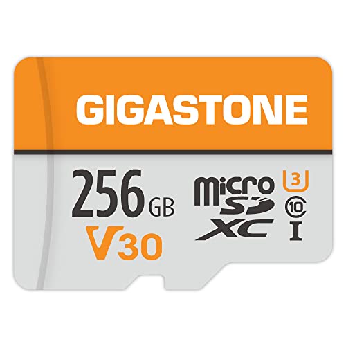 Gigastone マイクロSDカード 256GB SDアダプタ付 U3 C10 100MB/S Gopro アクションカメラ スポーツカメラ SDXC 4K Ultra HD (4K UHD) ビデ