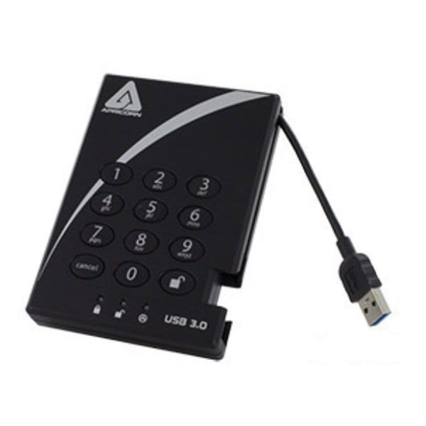 アプリコーン Aegis Padlock USB 3.0 - Solid State Drive A25-3PL256-S512 R2 A25-3PL256-S512 R2