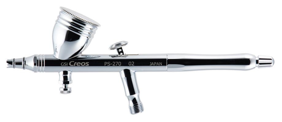 GSIクレオス プロコンBOY FWA ダブルアクション プラチナ02【PS270】 エアブラシ GSI PS270 FWAダブルアクション プラチナ02