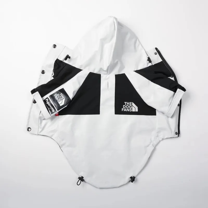 防風ペットジャケット防水レインコート犬のコート F XXXL
