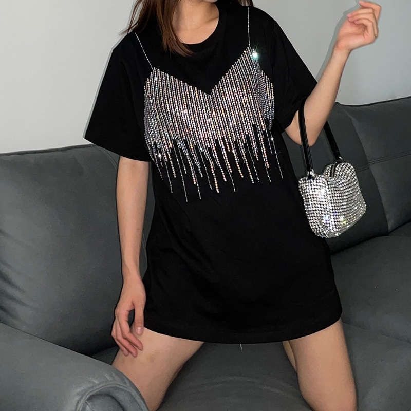 トップス ビッグT 袖あり 半袖 ラウンドネック ストレート ワイド カジュアル 大人 おしゃれ お洒落 かっこいい メンズライク マニッシュ 個性的 クール モード系 主役級 存在感 春 夏