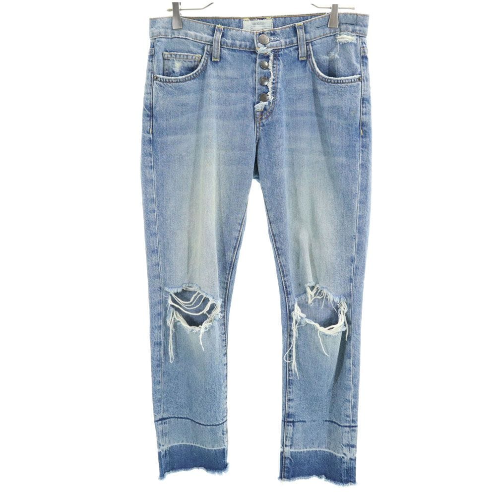 USA製 ボタンフライ カットオフ デニムパンツ ジーパン メンズ