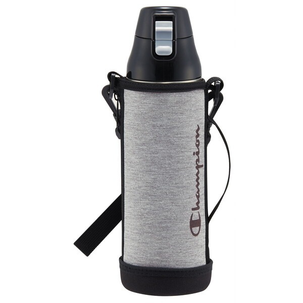 KSDC10S Champion(チャンピオン) ダイレクトステンレスボトル スポーツボトル (990ml 専用カバー付き 保冷専用 真空断熱構造)