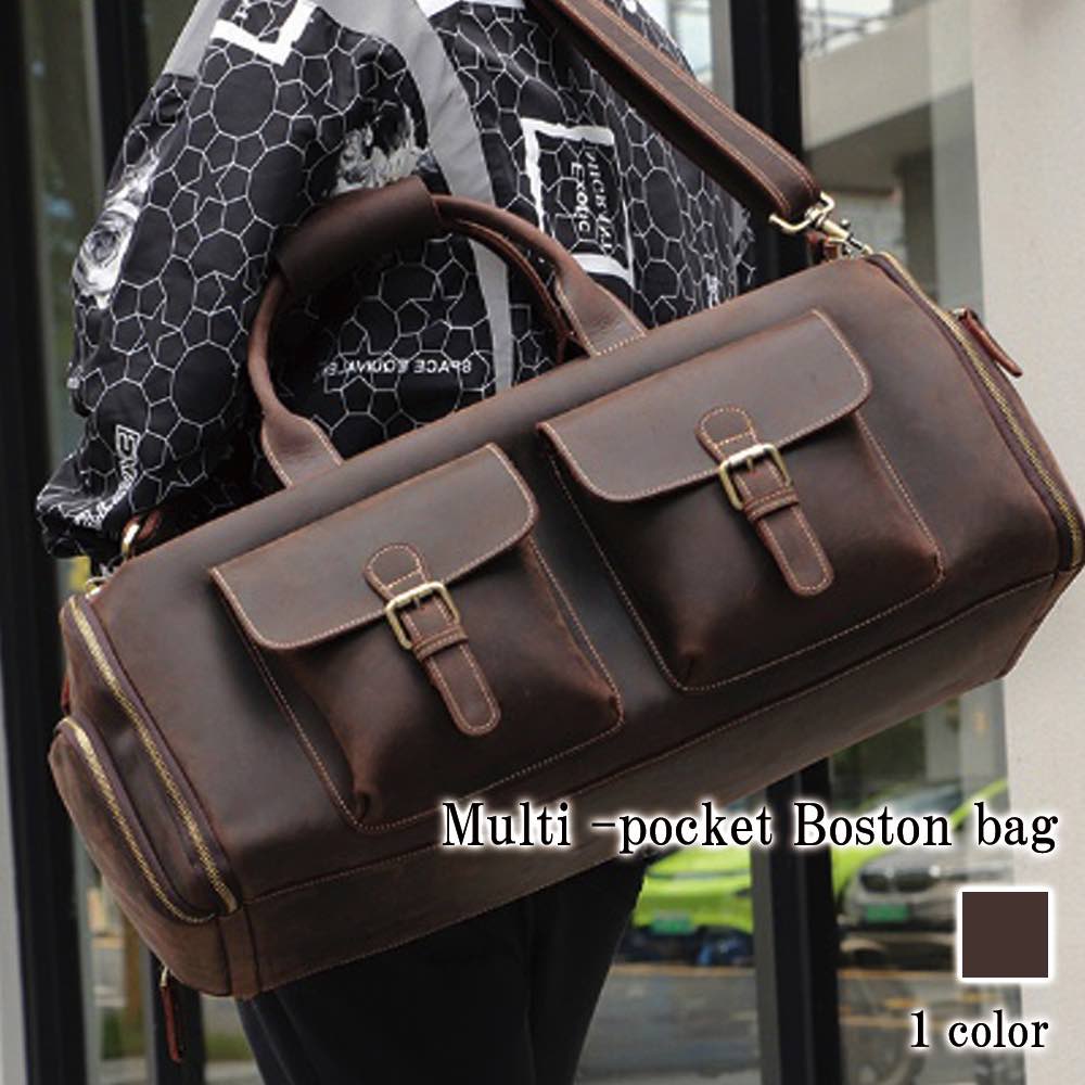 ボストンバッグ メンズ マルチポケットボストンバッグ おしゃれ おすすめ 秋 レザー 夏 高校生 ボストン ブランド 40代 折りたたみ 軽量 修学旅行 トートバッグ アウトドア 革 冬 バッグ 大容