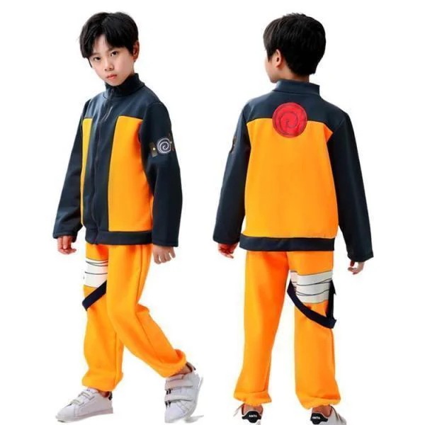 ハロウィン 衣装 鳴人 子供用 コスプレ衣装 カボチャ コスチューム イベント服 全身タイツ　セット　ドラゴンボール