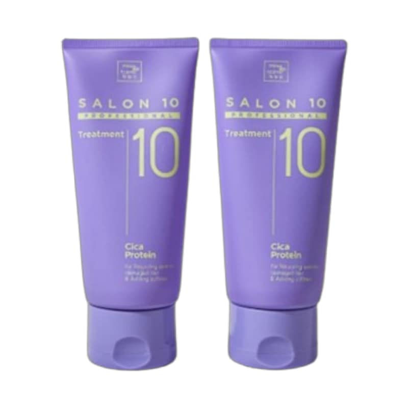 【1+1】 サロン10 プロフェッショナル シカ プロテイントリートメント 300ml x 2