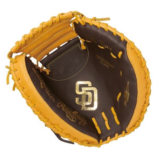ローリングス 野球 軟式用グローブ(捕手) ハイパーテック MLB 2AC SPD パドレス 右投げ用