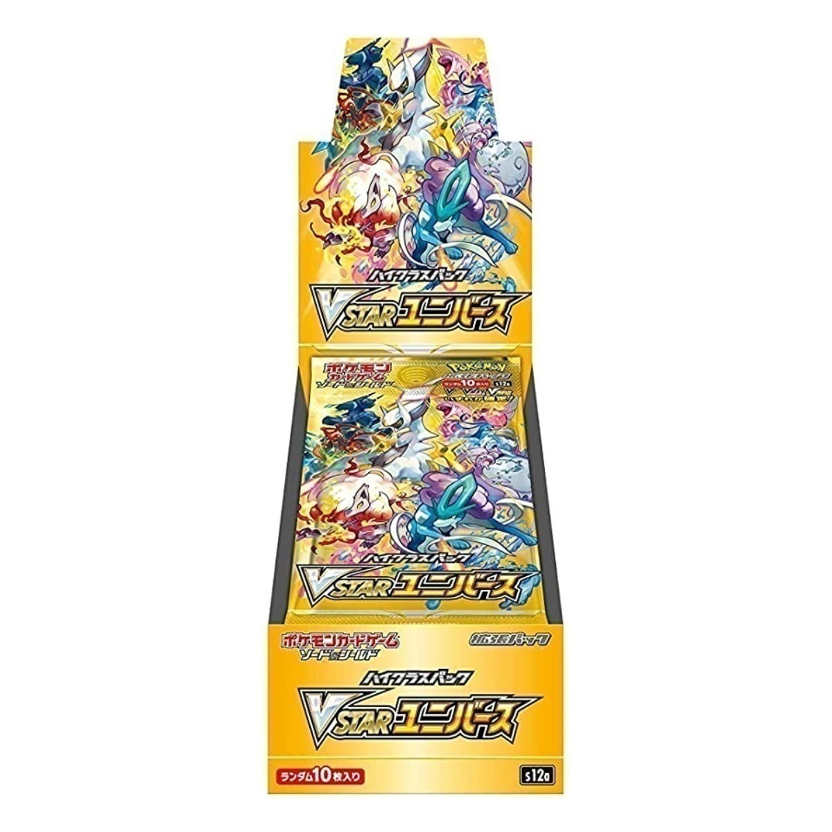 メガ割 VSTARユニバース シュリンク付 新品 未開封 ポケモンカード ブイユニ ソード＆シールド ハイクラスパック ボックス Vユニ