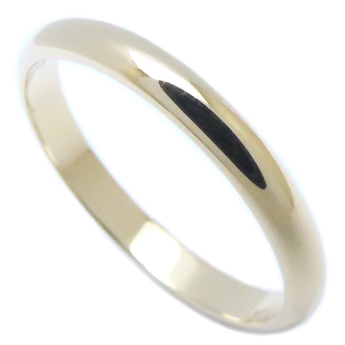 1895 ウェディング リング 指輪 2.5mm #52 12号 B4002300 K18YG イエローゴールド/294158【中古】
