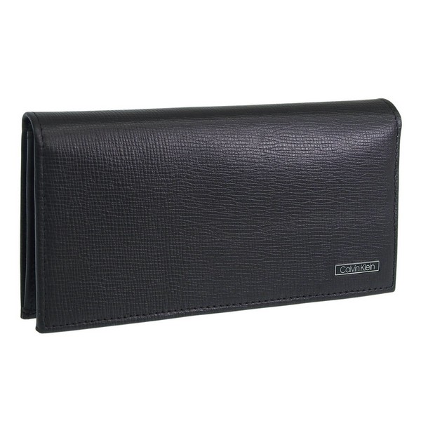 カルバンクライン 財布 メンズ 長財布 レザー ブラック SECRETARY W/ZIP 31CK190005 CALVIN KLEIN
