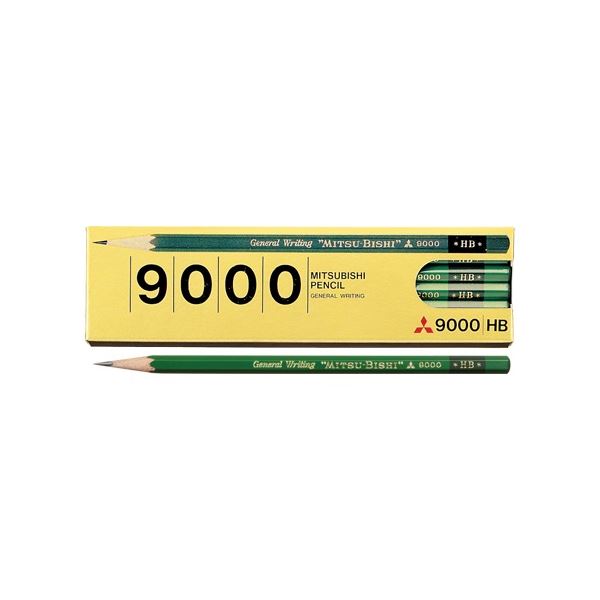 (まとめ) 三菱鉛筆 六角 事務用鉛筆 9000 HB K9000HB 1ダース(12本) (×20セット) 14,994円