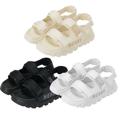 【NERDY】★関税込★ダブルストラップブレッドソールサンダル ノルディ NERDY Double Strap Breadsole Sandal ダブル