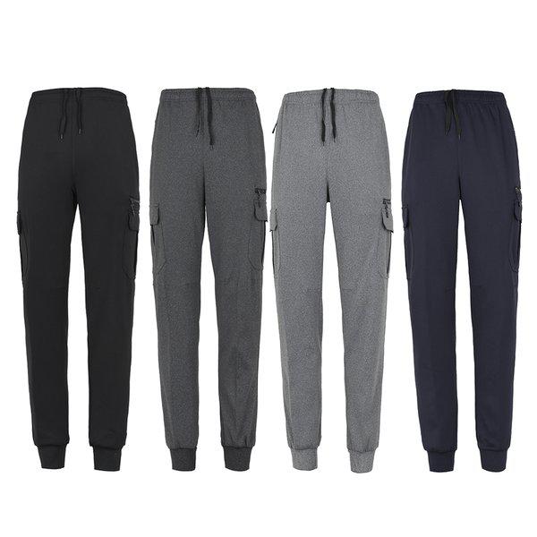 メンズ春秋リブカーゴTRジョガーパンツIE-PTA-4-J1