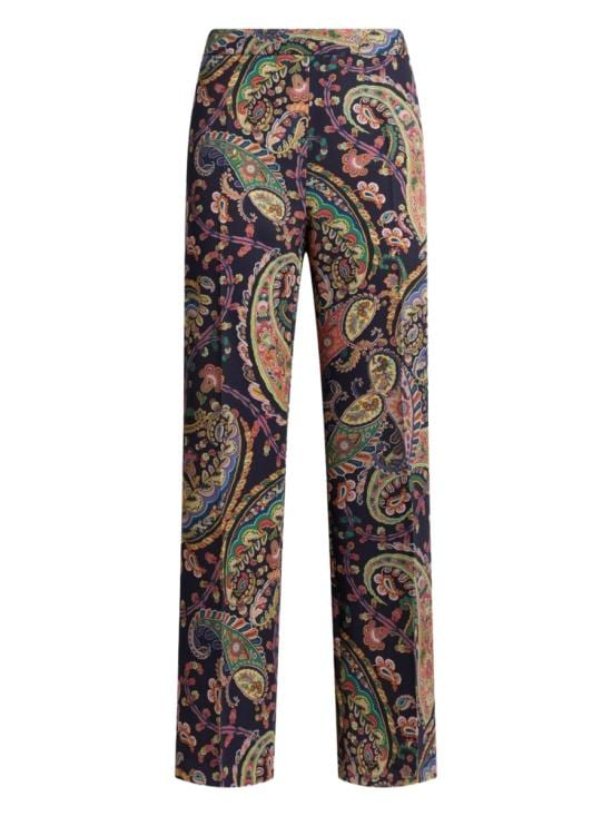 ETRO Women Straight Pants WREA0069 99SASU8X0884 MULTICOLOUR