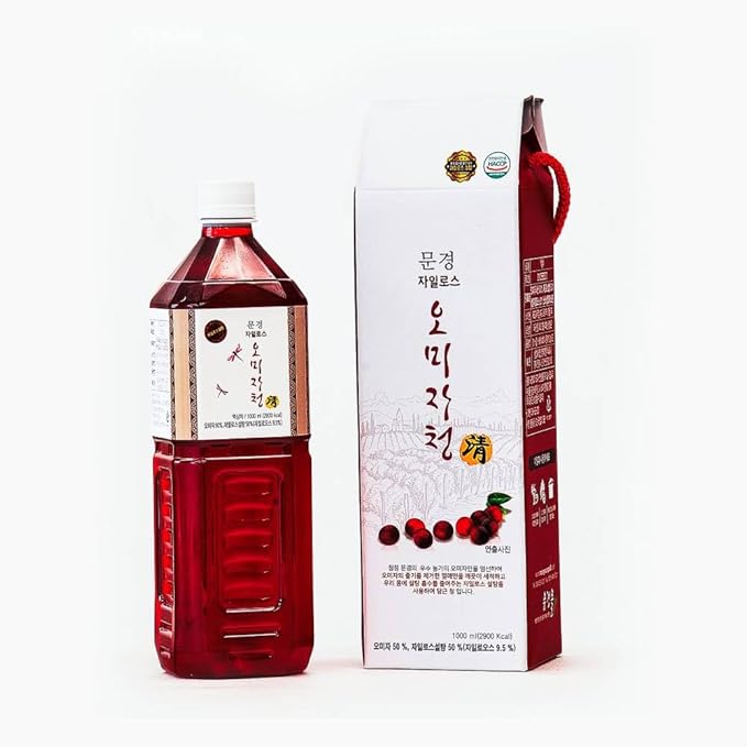 韓国産 キシロース オミジャ（五味子）エキスシロップ 1000ml 無糖