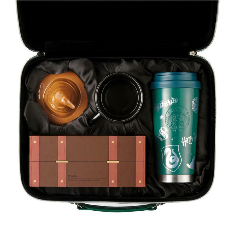 ハリーポッター スリーデリン 限定版 セット (エルマタンブラー, ベアリスター人形, カード入れ, ほうきアクセサリー, シオンマグカップ) 韓国スターバ グッズ