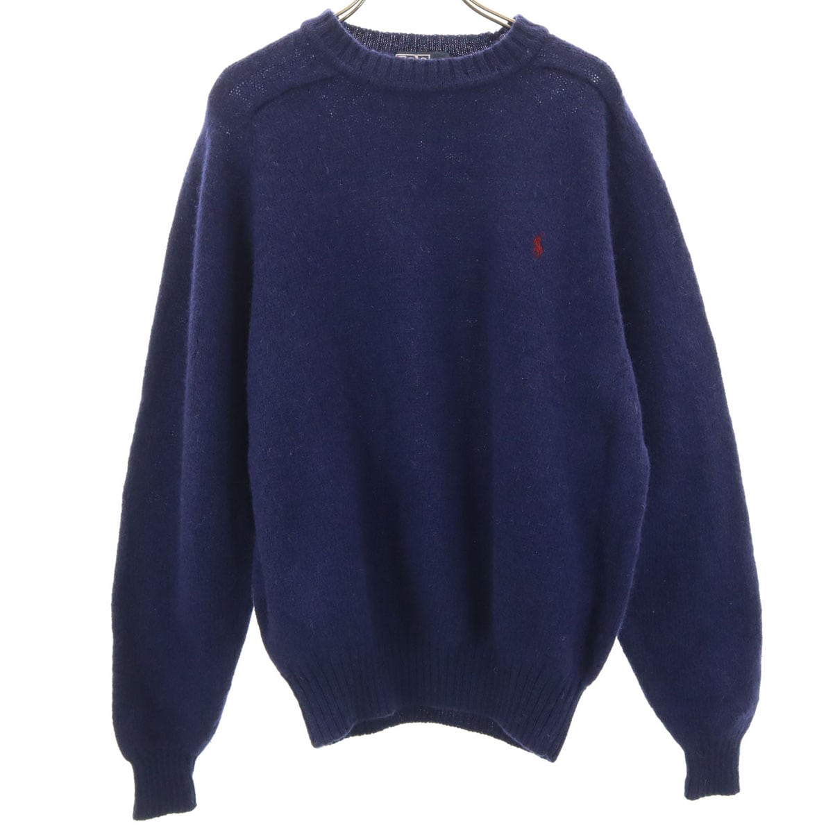 Polo by Ralph Lauren ポロバイラルフローレン 長袖 セーター L ネイビー ニット メンズ 古着