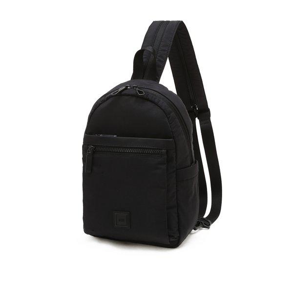 [26SS] ブラックロゴ装飾ナイロンスリングバッグ DBBA6EG34BK