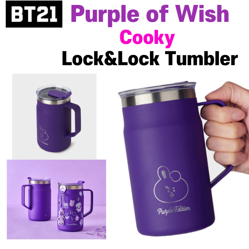 【Purple of Wish Edition】 Lock&Lock Cooky Tumbler 600ml