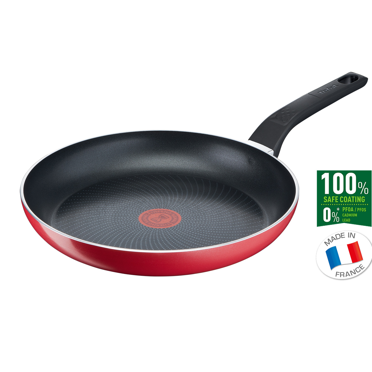 スタート＆クック IHフライパン (28cm) PFOAフリー レッド