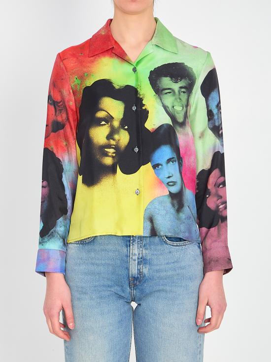 VERSACE Women Shirts 1024231 MULTICOLOR