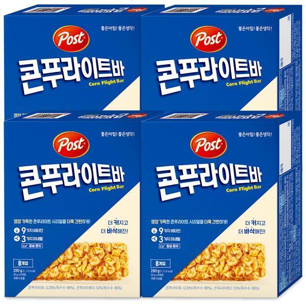 ポストコーンフライトバー 280g x 4